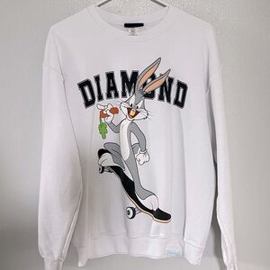 Diamond Supply Co X Looney Tunes crew neck